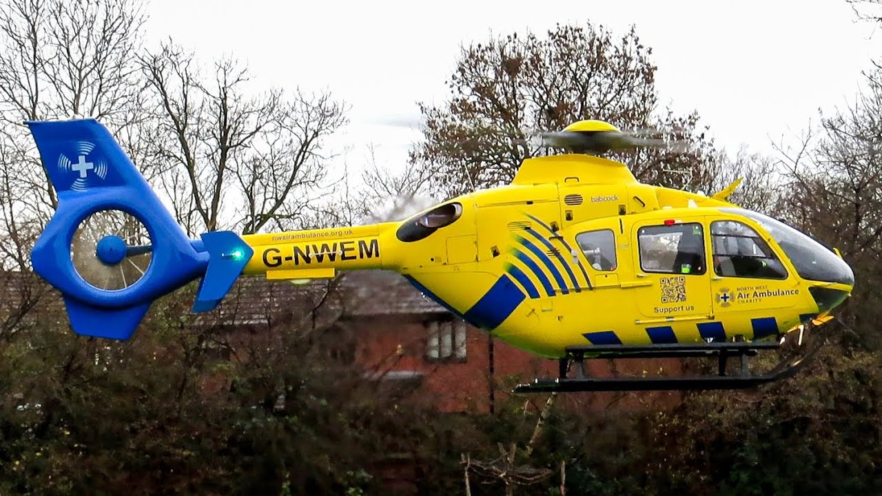 North West Air Ambulance Departure From Moston | 09.12.25