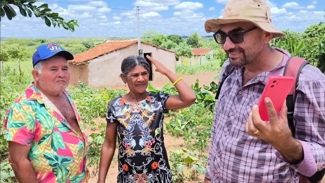 UMA PALESTRA E ALMOÇO NA CASA DE DONA KINÔR E JULINHA EM SÃO JOSÉ DO BELMONTE PERNAMBUCO.