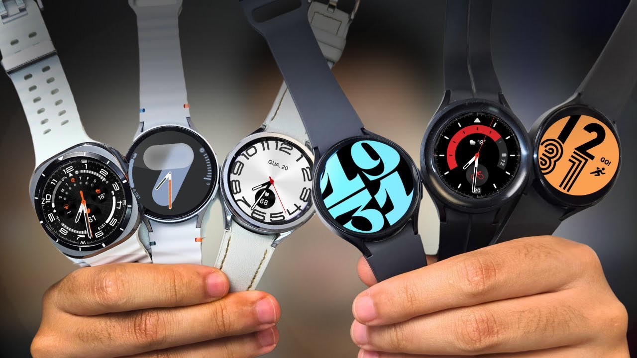[ATUALIZADO 2024] MEGA COMPARATIVO DE GALAXY WATCH | Entenda as diferenças entre os relógios