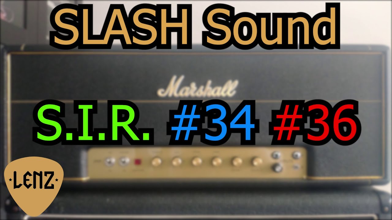 SLASH AFD and UYI Tones in one Amp | #34/#36 Mod | Marshall Mods