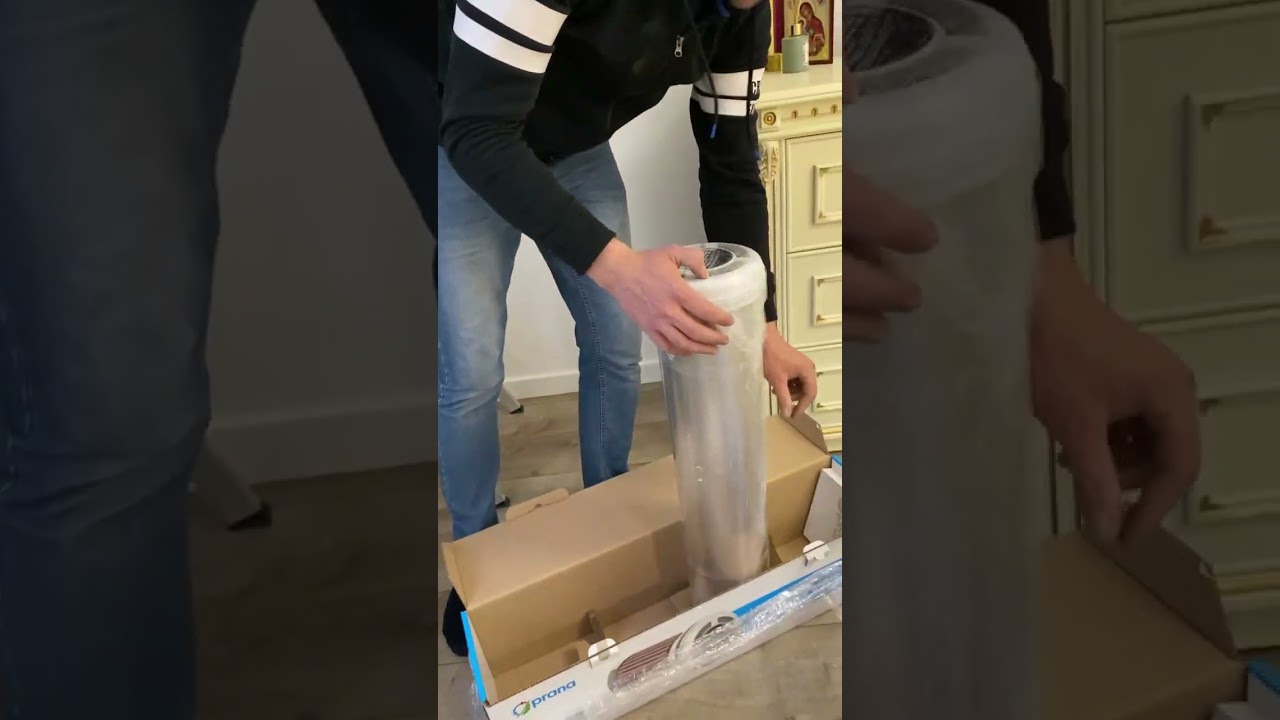 Instalarea sistemului de ventilare cu recuperare de căldură Prana