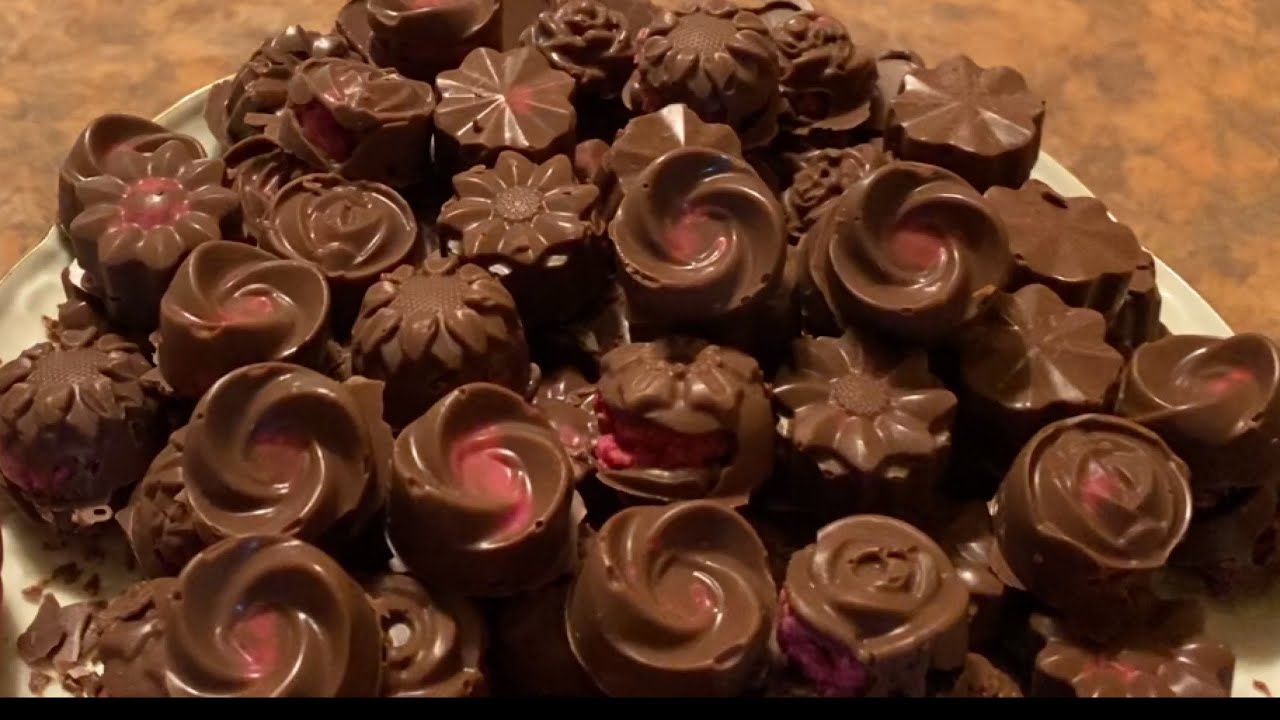 Raspberry Chocolate Candy