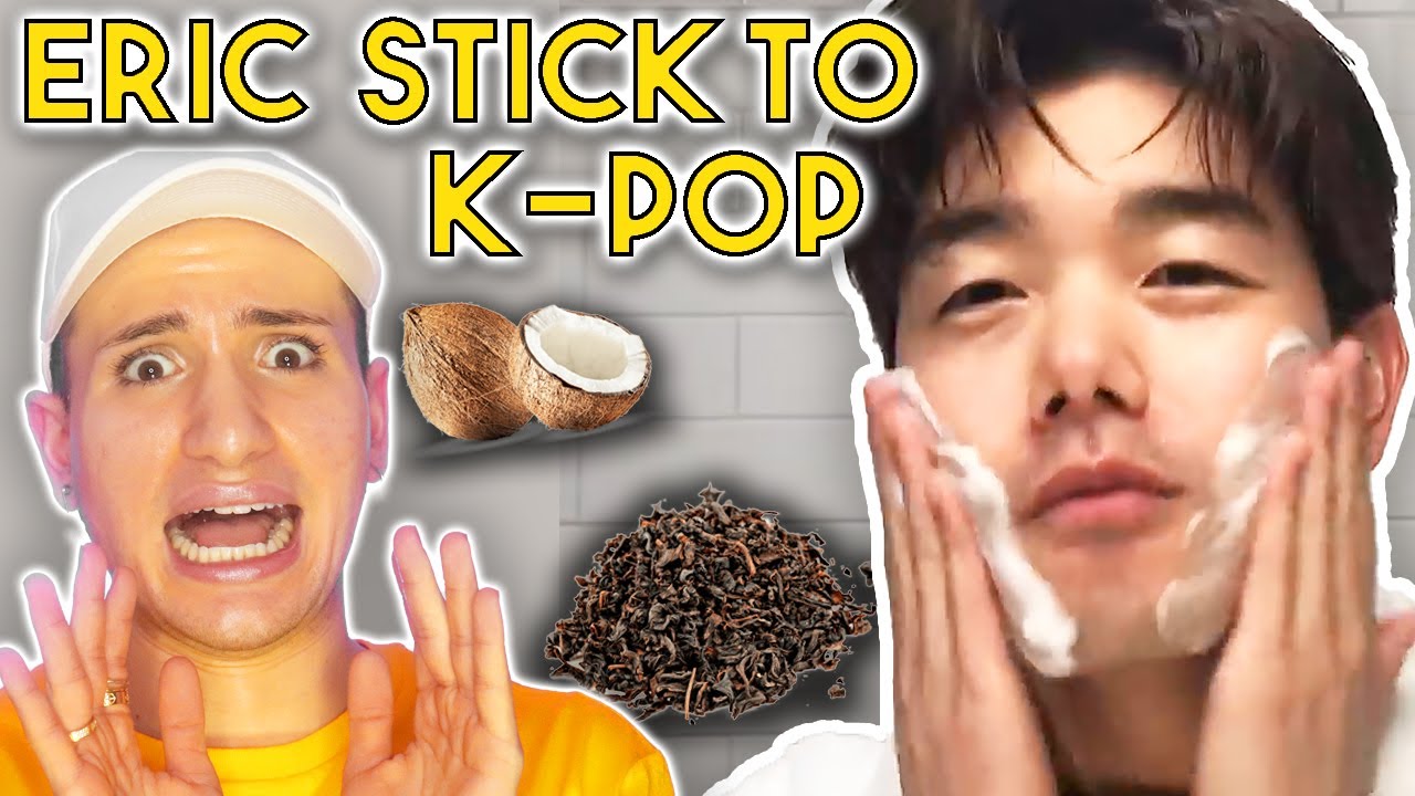 Reacting to Eric Nam's Skincare Routine (at least he can sing) || Harper's BAZAAR