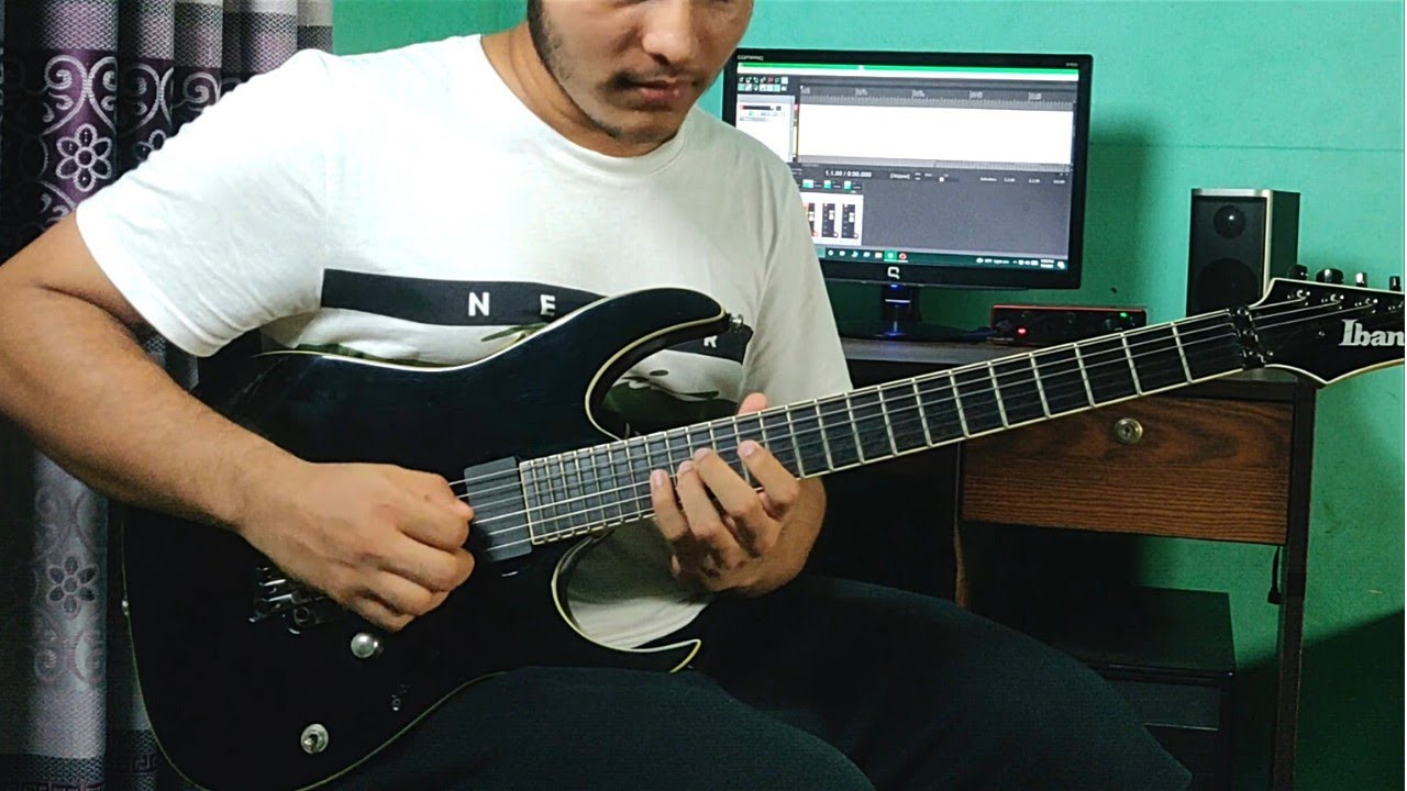 Andy James- Welcome to the crazy maze intro riff lesson.