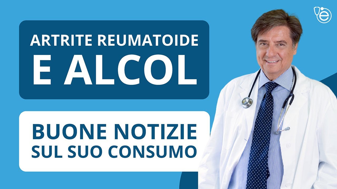 Artrite reumatoide e alcol, buone notizie sul suo consumo