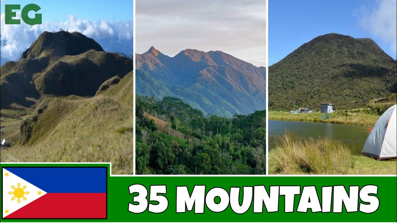 UNOFFICIAL Ranking of the HIGHEST Mountains in PH |EARTHGENT