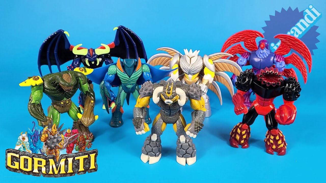 GORMITI I MAGNETICI TERZA SERIE - GIOCHI PREZIOSI 2007 - BACK THEN VINTAGE REVIEW