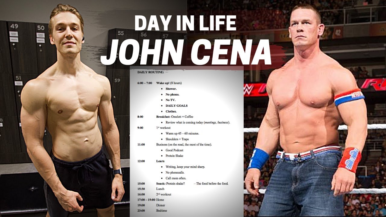 Elin vuorokauden kuten John Cena