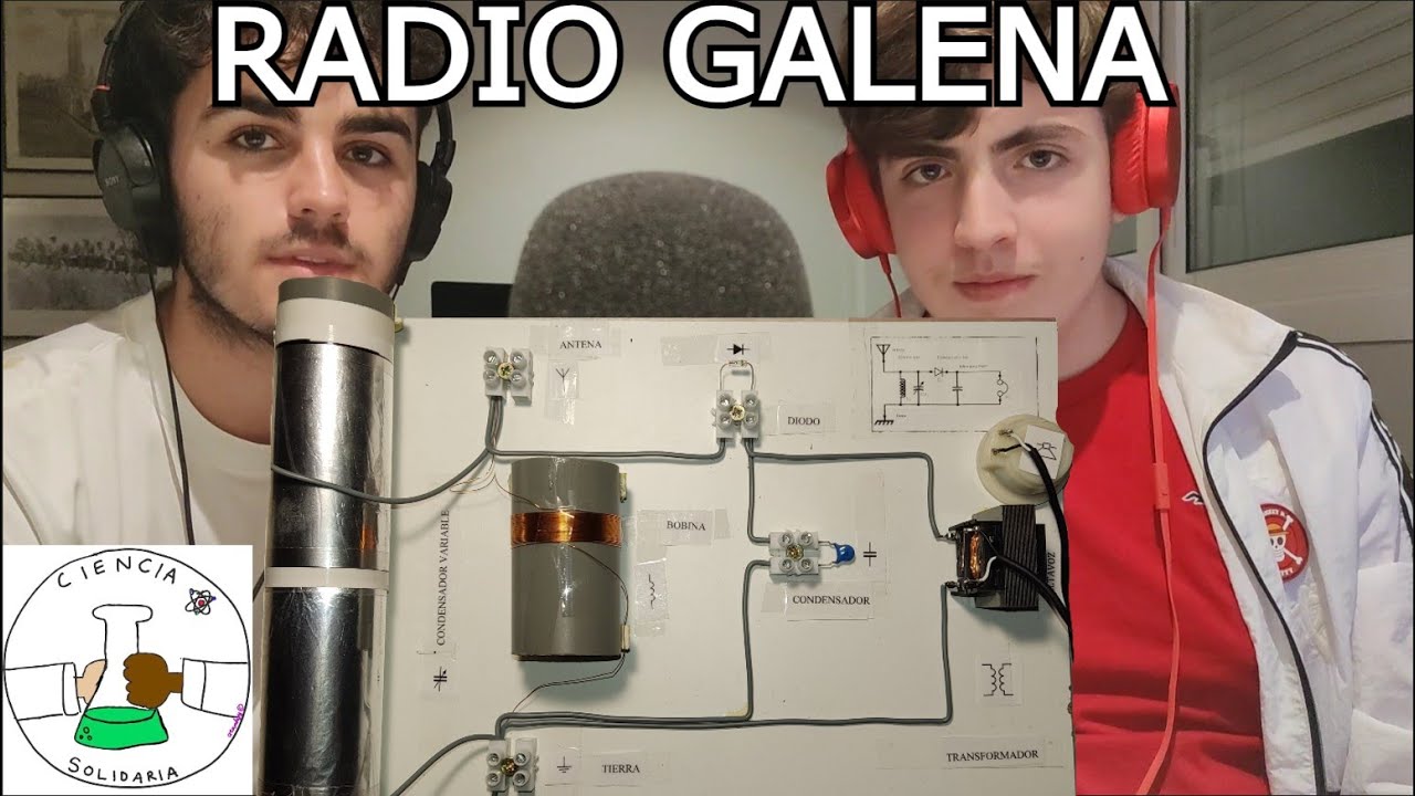 Como hacer un radio casera. Radio Galena