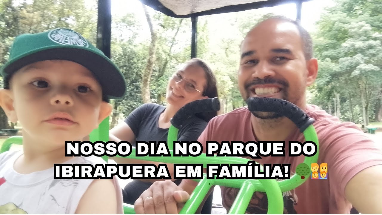 PASSEIO EM FAMÍLIA: UM DIA INCRÍVEL NO PARQUE IBIRAPUERA! 🚶‍♂️🌞