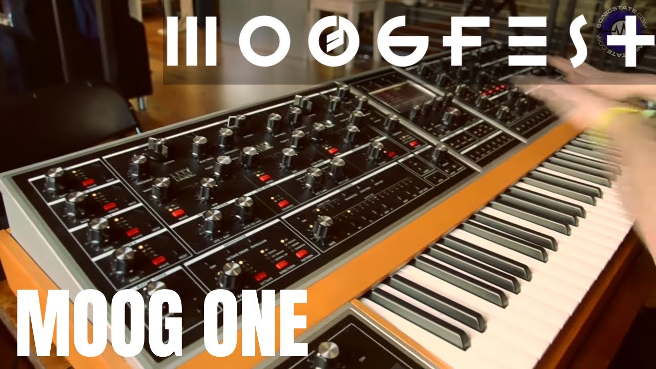 Moogfest 2019  Moog One With Amos Gaynes