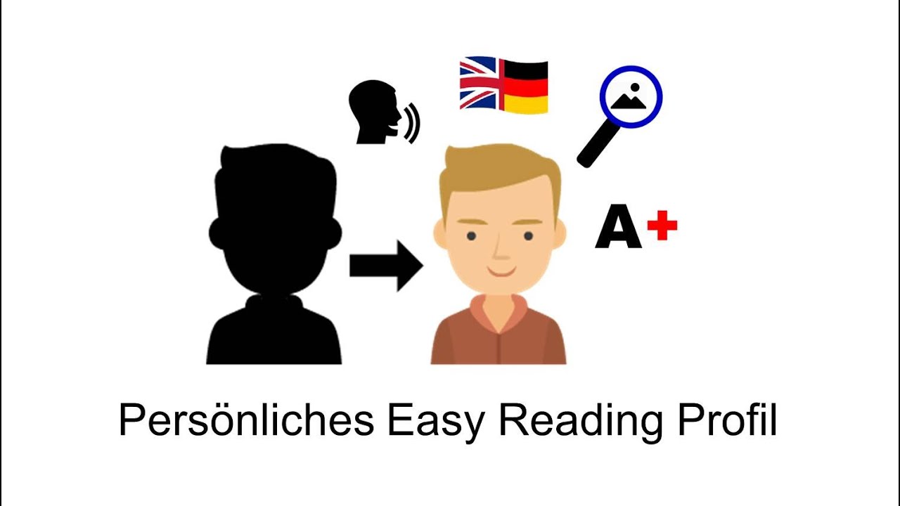 Wie erstelle ich ein persönliches Easy Reading Profil?