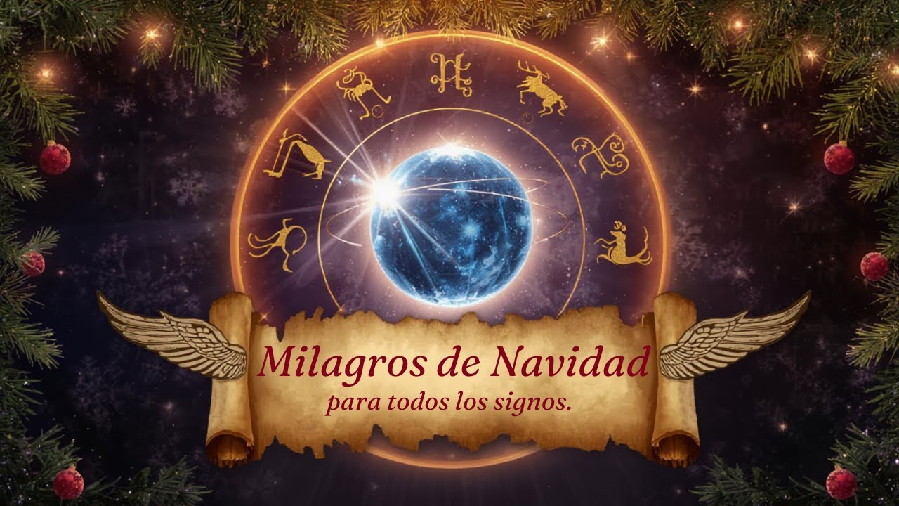 Milagros de Navidad🎄Mensajes para todos los signos -