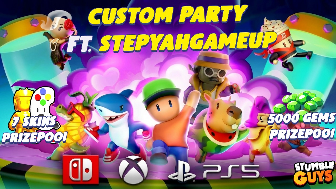 [EN] Custom Party with @Stepyahgameup