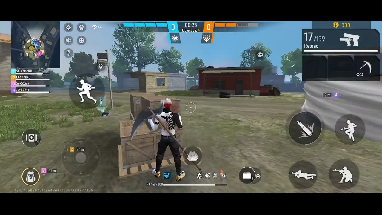 Free Fire Gameplay Cs Rank Match | Free Fire Max