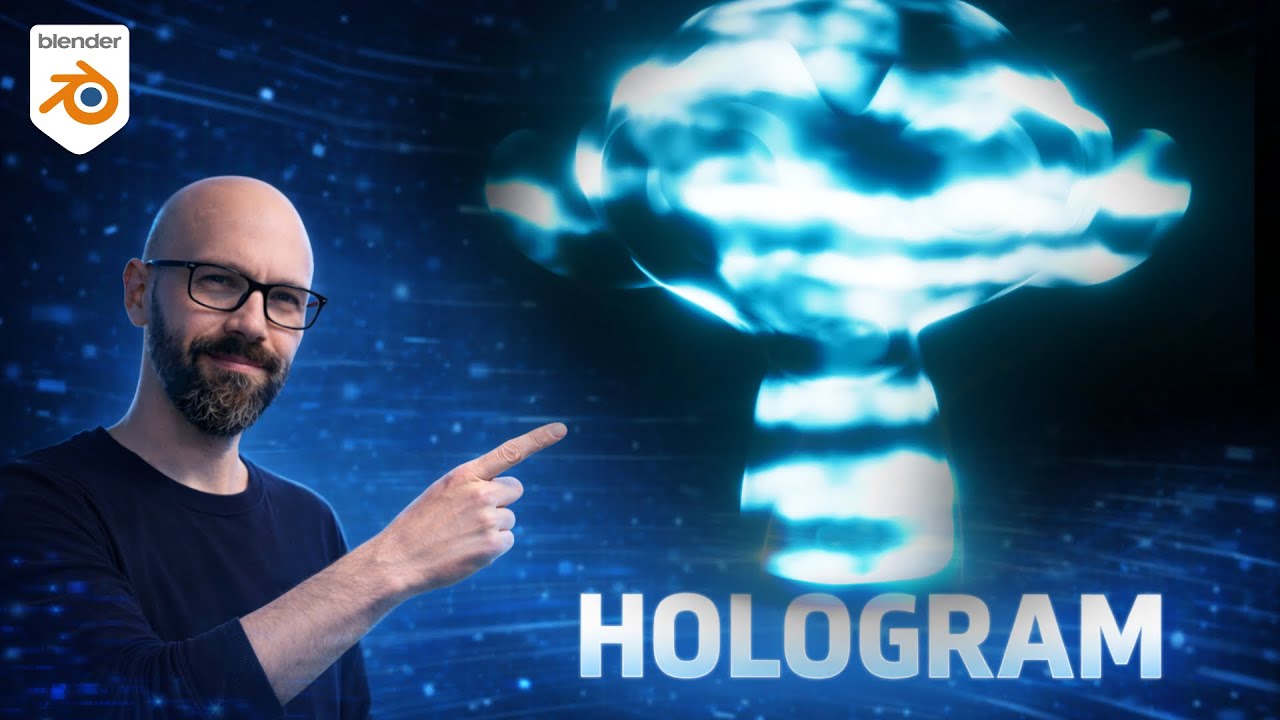 Transformer n’importe quel objet en hologramme animé (Tuto Blender)
