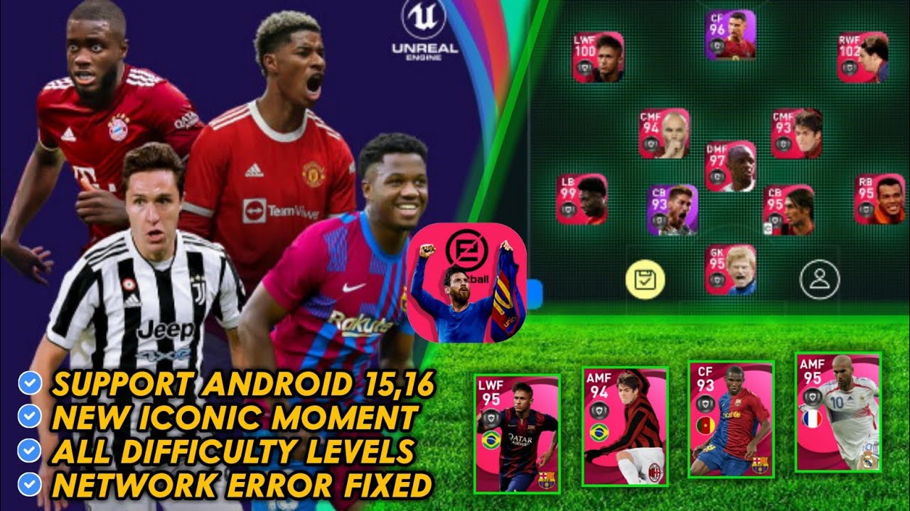 UPDATE!.. PES 2021 MOBILE OFFLINE TERBARU 2026 NEW ICONIC & POTW CARDS + CARA PASANG LENGKAP