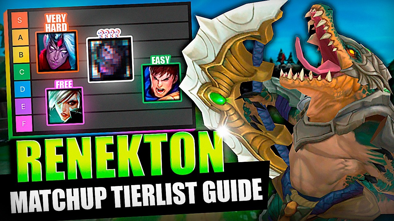 THE SEASON 16 ULTIMATE RENEKTON MATCHUP GUIDE - All Matchups Explained!