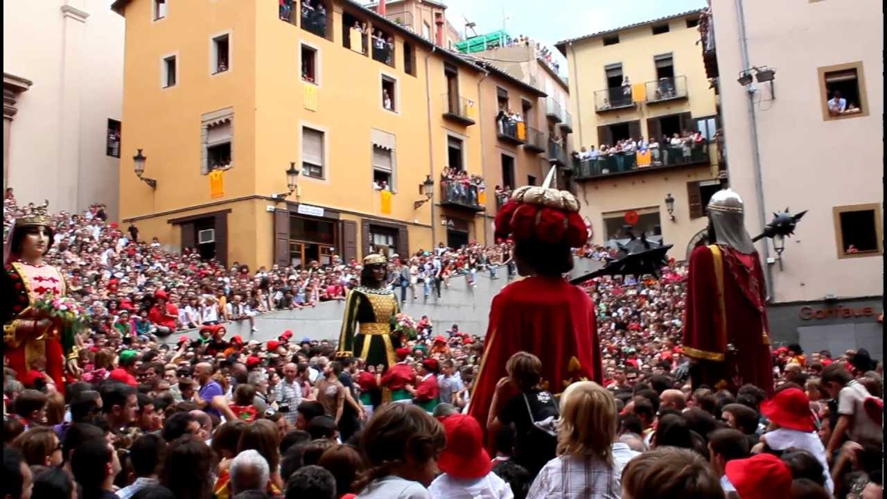 La Patum 2012 - Patum Lluïment Diumenge (Gegants)
