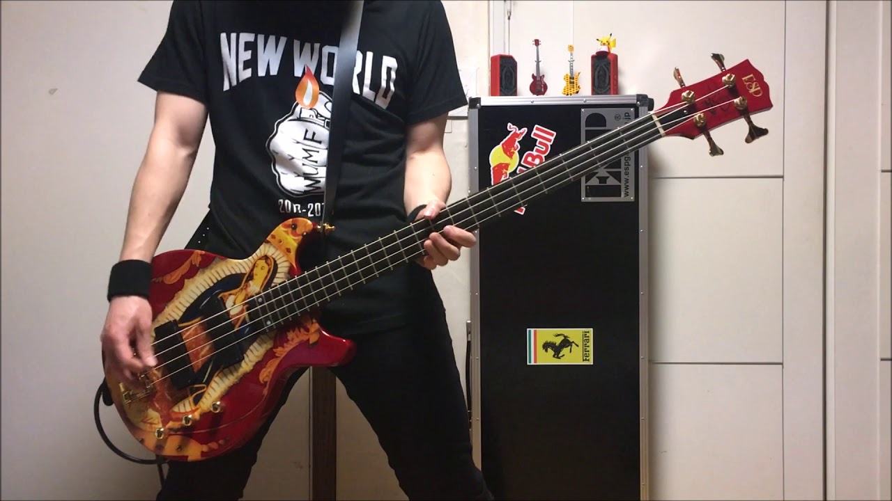 LUNA SEA-Desire Bass cover