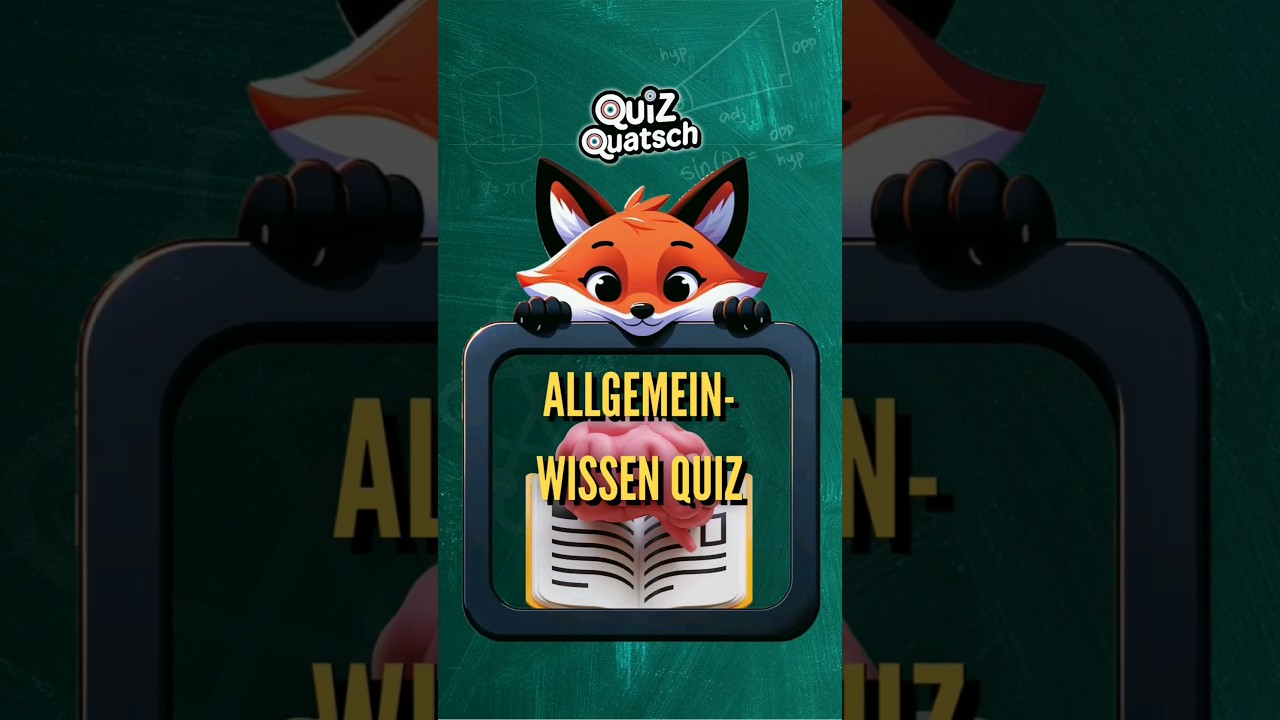 Teste dein Allgemeinwissen #allgemeinwissen #quiz #wissenstest  #quizfragen #quiz #deutsch