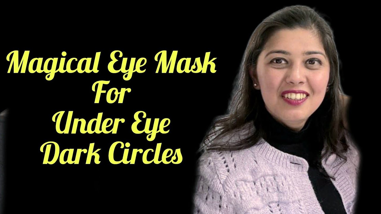 Diy Under Eye Mask/ Coffee Eye Mask to remove Dark Circles/How to reduce dark circles naturally