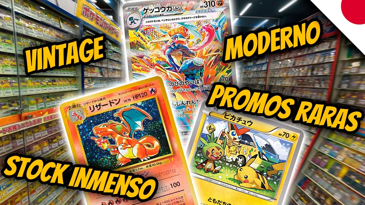 Esta tienda PERDIDA de JAPÓN es una AUTÉNTICA JOYA OCULTA - TCG POKEMON