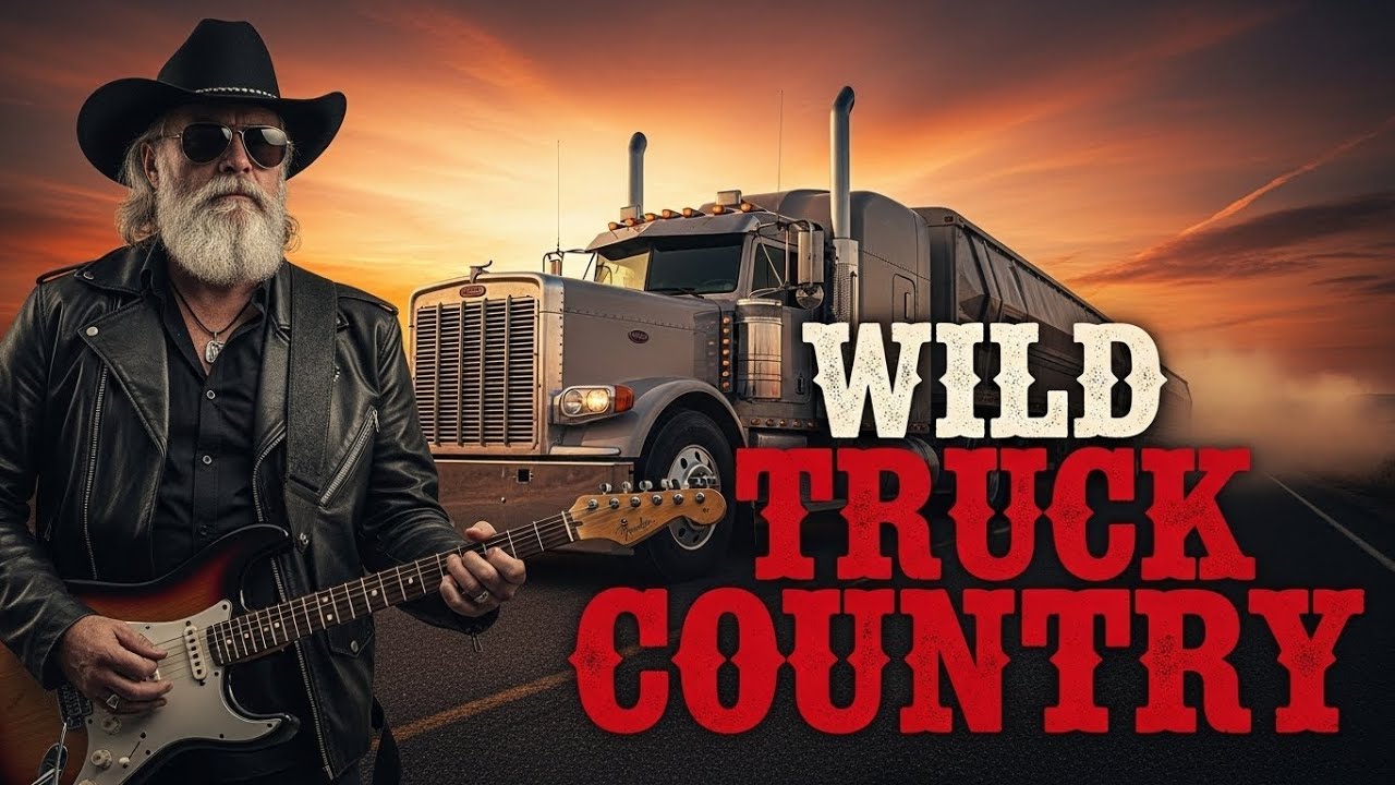 ROCK’N TRUCK | Country Rock Guitar & Heavy Truck Cinematic Sunset Ride