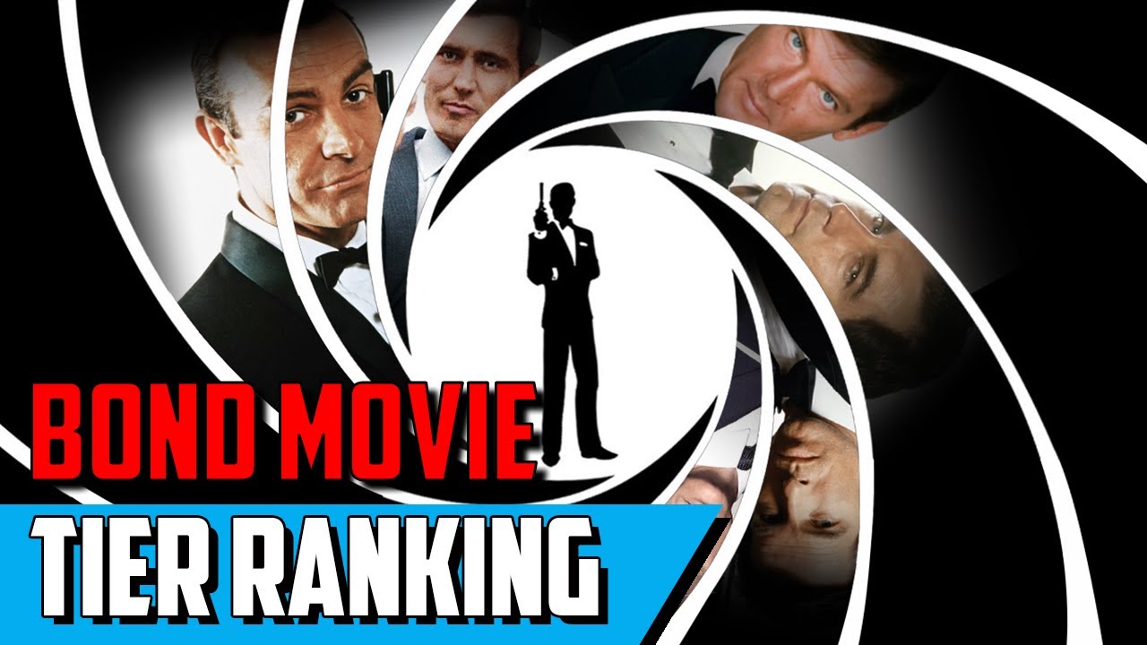 OFFICIAL James Bond Movie Tier Ranking [No Time To Die]