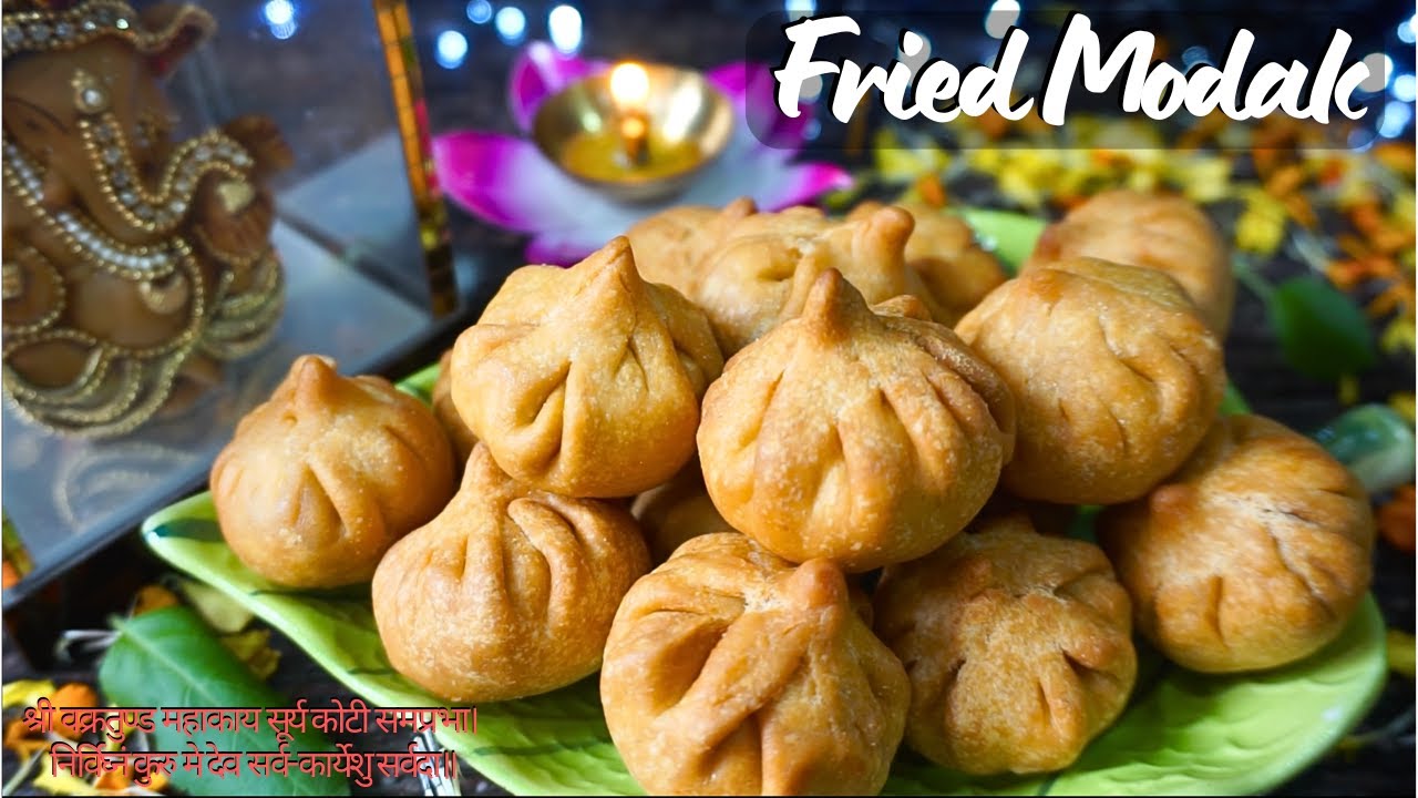 Modak recipe | Ganesh Chaturthi recipes | fried Modak | Ganesh Chaturthi prasadam naivedyam recipe
