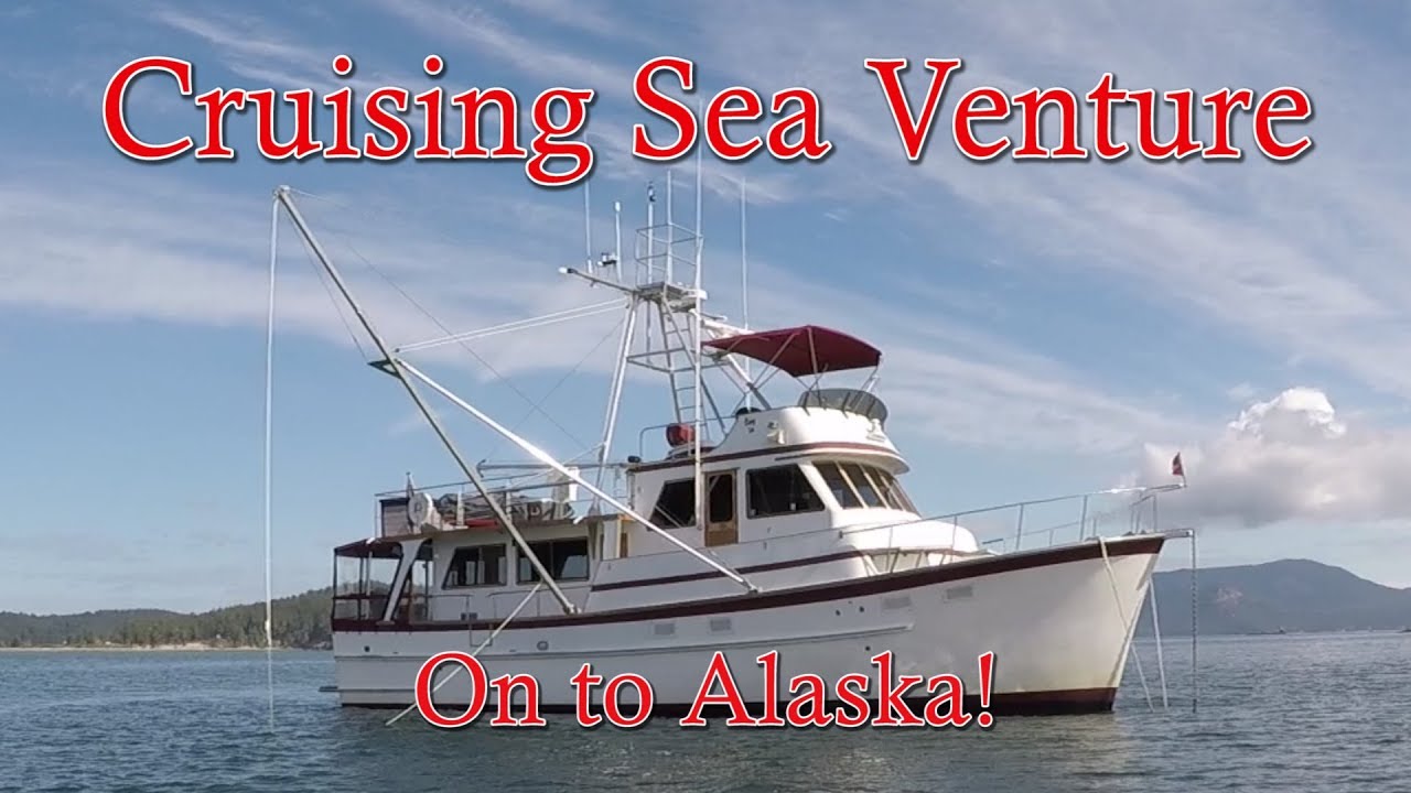 Leaving Puget Sound aboard our liveaboard Trawler on the way to Alaska - Cruising Sea Venture  EP 26