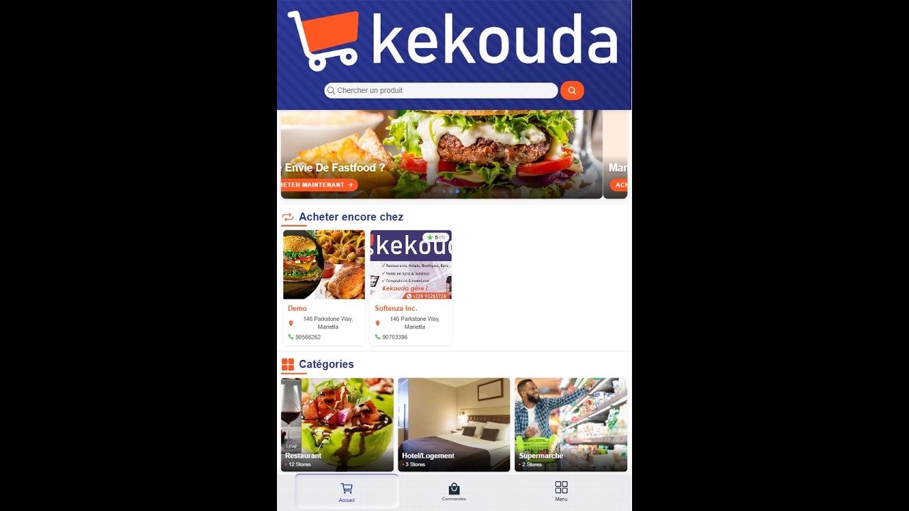 Kekouda 2.0. Une nouvelle interface fluide, smooth et moderne.