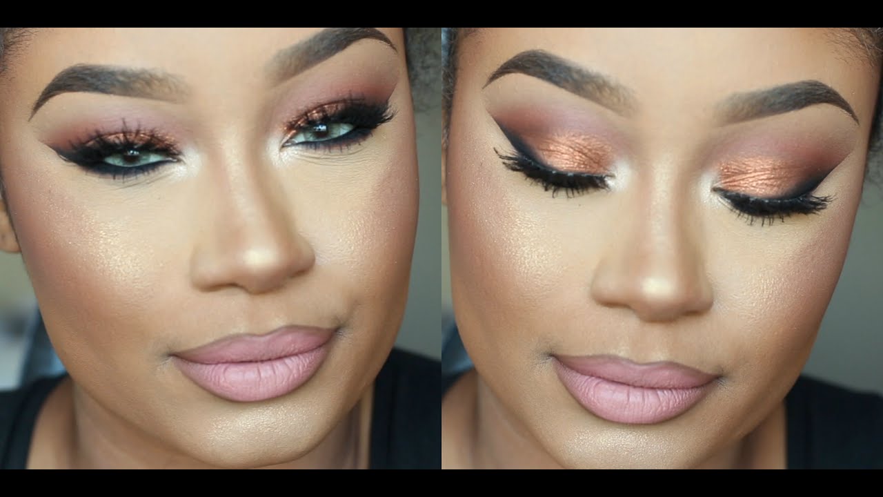Bronze and Smokey PROM 2016 Makeup Tutorial & Mini Vlog