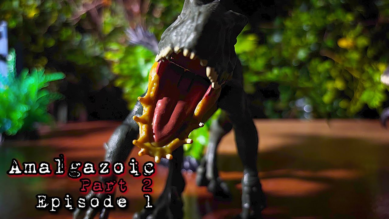 Indoraptor vs Scorpios Rex (Amalgazoic part 2)