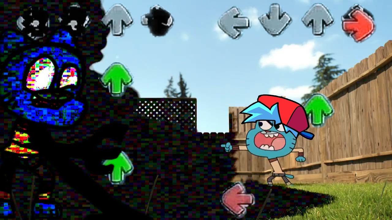 THECORRUPTFUN fnf be like in gumball