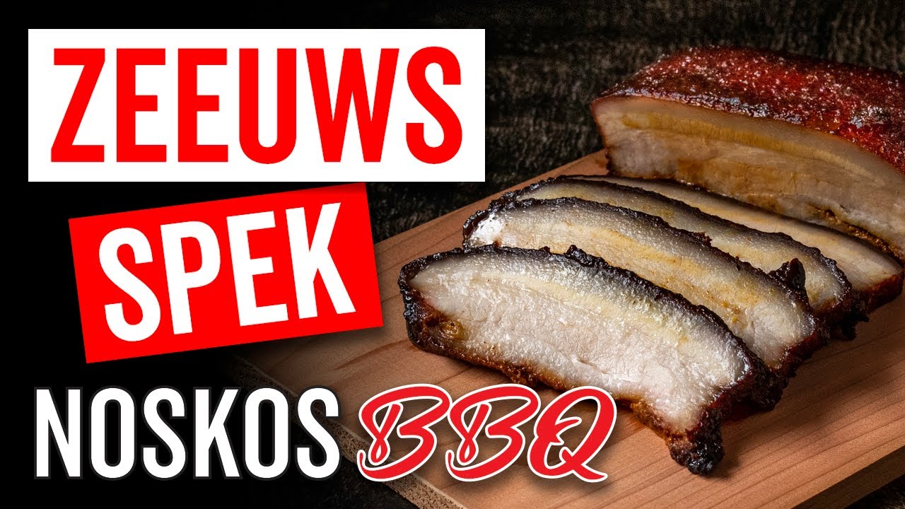 Zeeuws spek maak je heel makkelijk zelf op de BBQ!