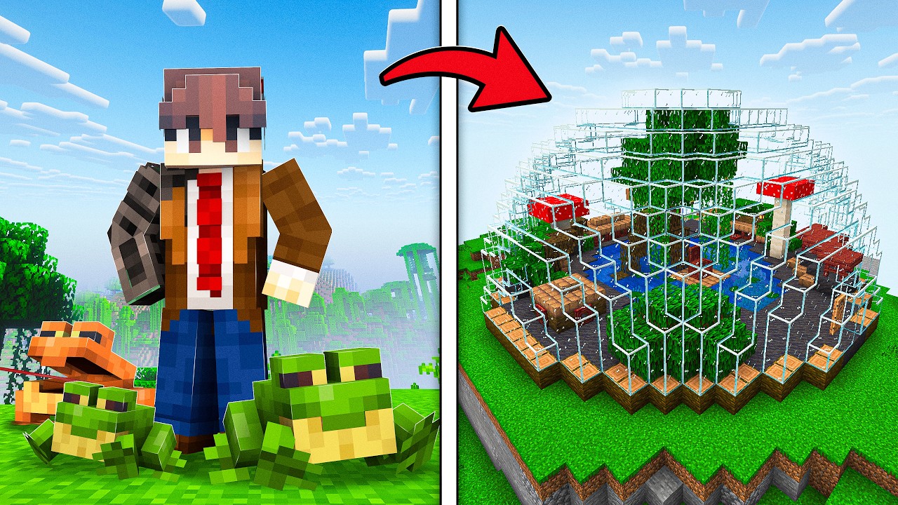 CONSTRUI UMA CIDADE SAPO NO MINECRAFT