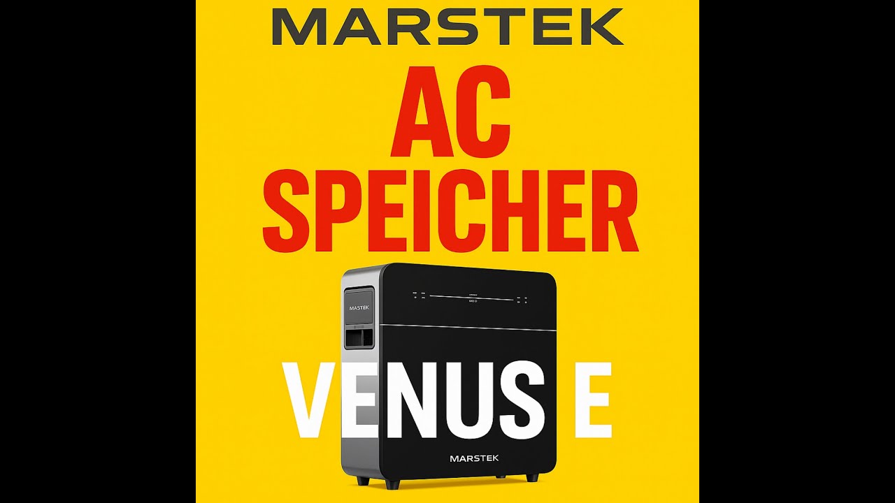 MARSTEK Venus E Gen 3.0 / 5,12kWh AC Speicher zum Nachrüsten oder Balkon PV