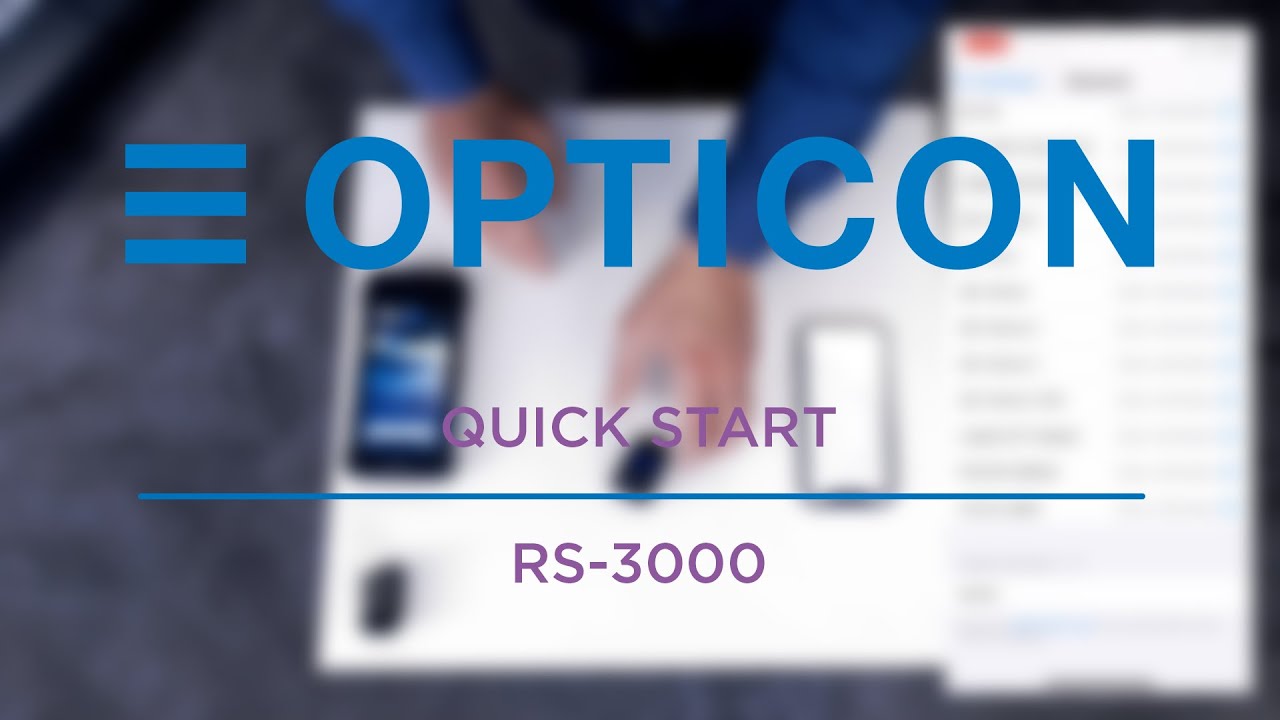 RS-3000 Quick Start