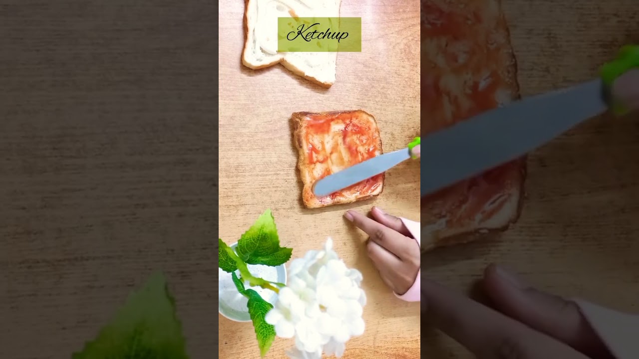 Delicious sandwich 🥪 recipe only four ingredients recipe #youtube #shorts #makeeasy