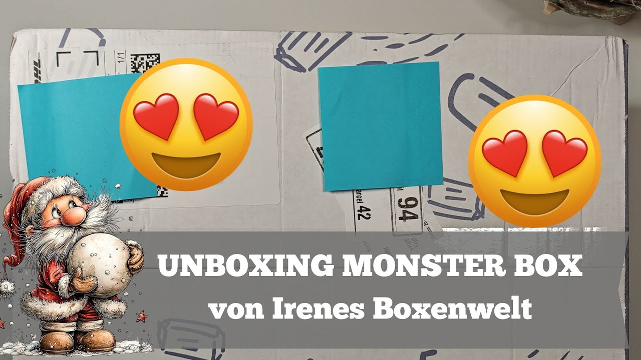 😍😍😍 Unboxing   @Irenes Boxenwelt und mehr   Monster Box 😍😍😍