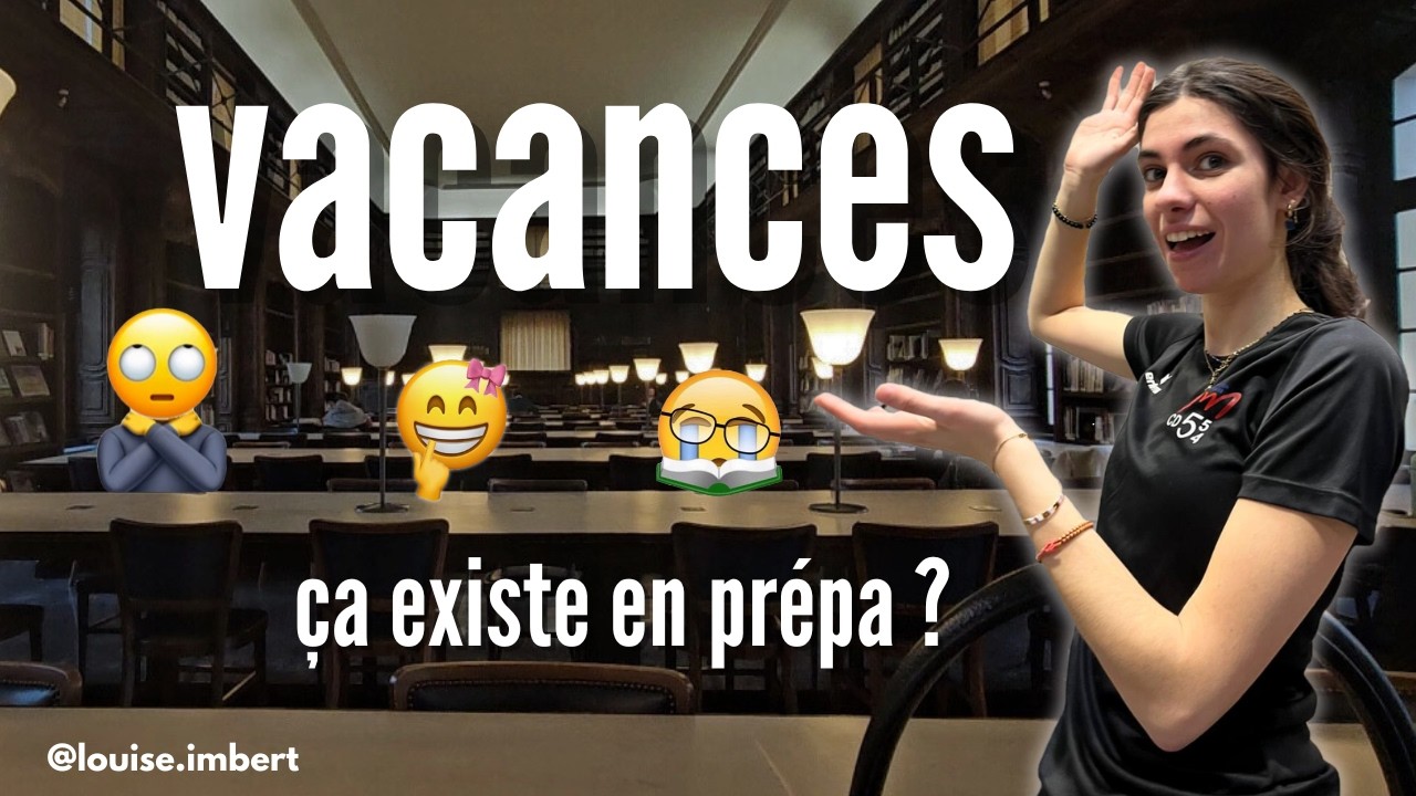 ça existe des vacances en prépa ??