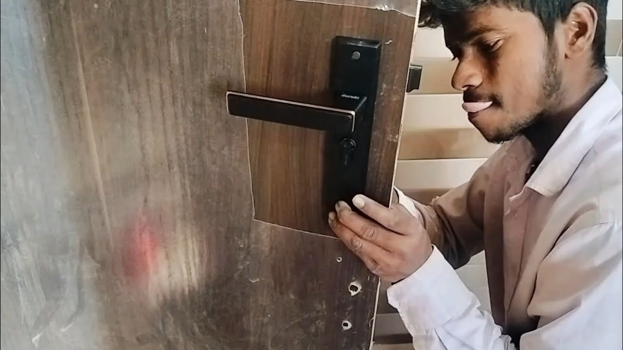 Wooden Door Me Mortise Lock Kaise Lagaye? 🔐 | Full Fitting