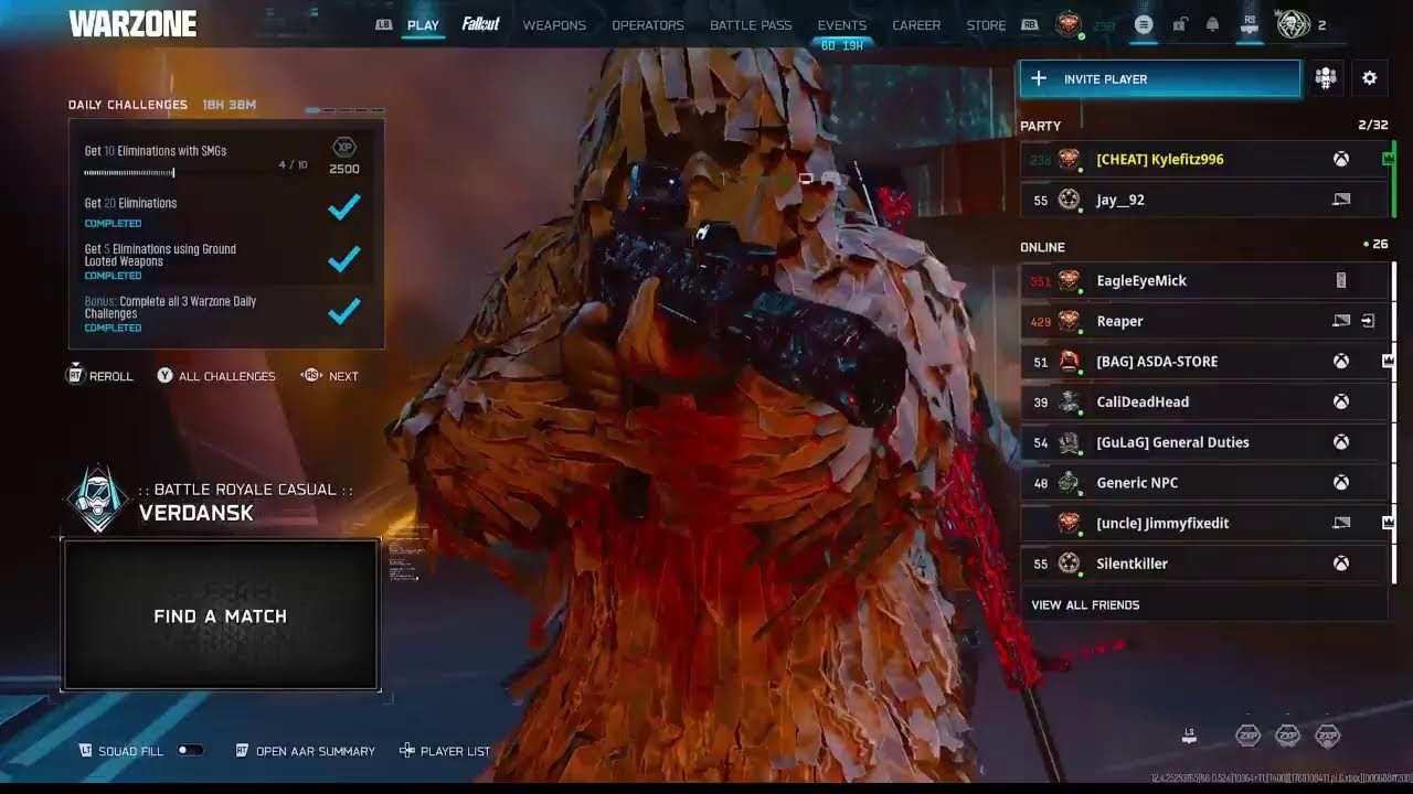 Call Of Duty BO7 Warzone / Recurgence come say hi and sub!!