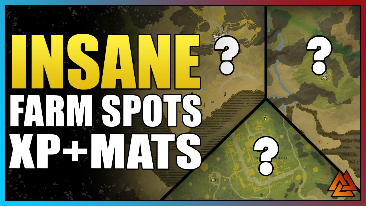 New World: INSANE Farming Spots to Power Level, and Get TONS Of Resources!