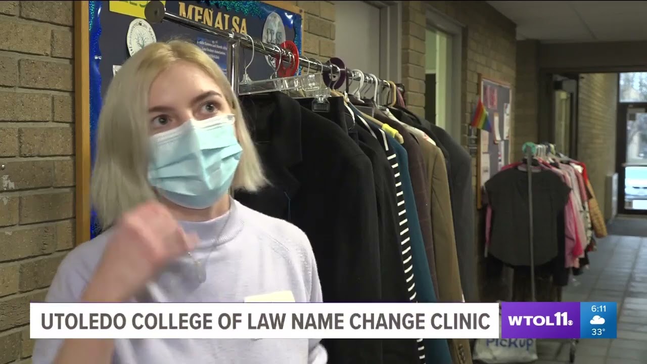 WTOL 11: University of Toledo Law School Students Host Name-Change Clinic