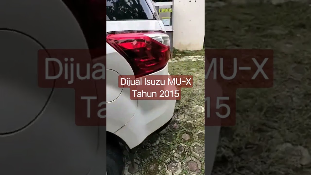 terjual isuzu MU-X murah