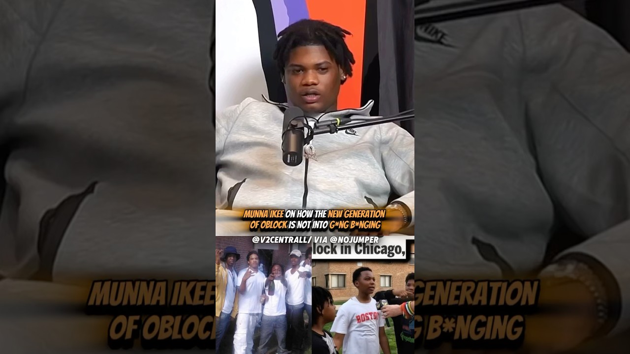 Мунна Айки о новом поколении Oblock, не желающих выходить на улицы #oblock #chiraq