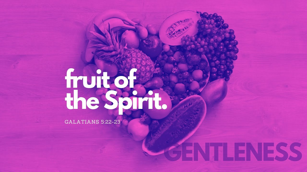 The Fruit of the Spirit: Gentleness