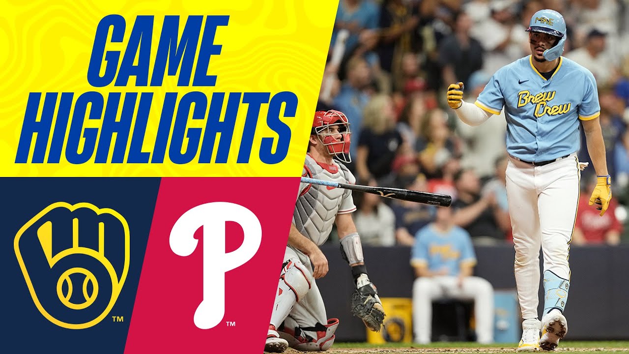 Phillies vs. Brewers Game Highlights (9/1/23) | MLB Highlights